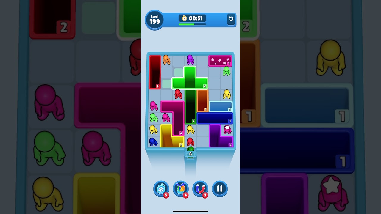 Drop Away:Color Puzzle Walkthrough Level 199 