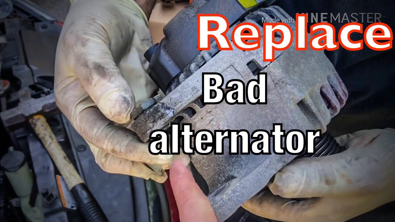 Hyundai Elantra 2011 How To Replace an  Alternator