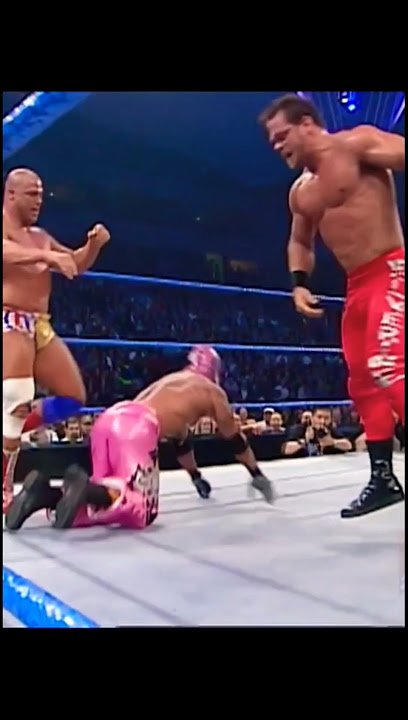Kurt Angle & Chris Benoit vs. Edge & Rey Mysterio - Tag Team Championship |SmackDown! (2002)
