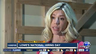 Lowe's is hosting nationwide hiring day