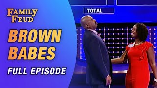 “Brown Babes” grab Steve Harvey's attention on the Feud!