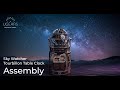 Ugears sky watcher tourbillon table clock assembly  english subtitles