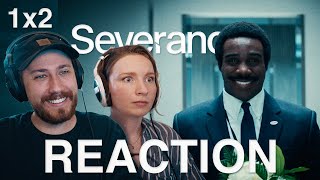 Severance REACTION 1x2 Half Loop Breakdown + Review | Married Couple First Watchthrough! @nerdymarriedcouple