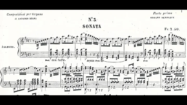 Antonio Diana - Sonata in Re maggiore