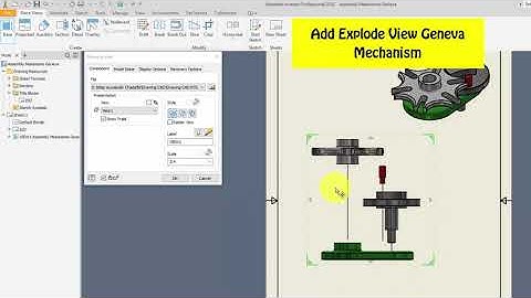 Autodesk Inventor Tutorial #6 || Explode Animation & Drawing Format - Partlist & Baloon numbering