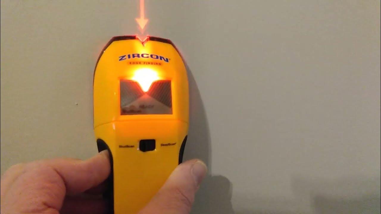 ZIRCON HD55 stud finder YouTube