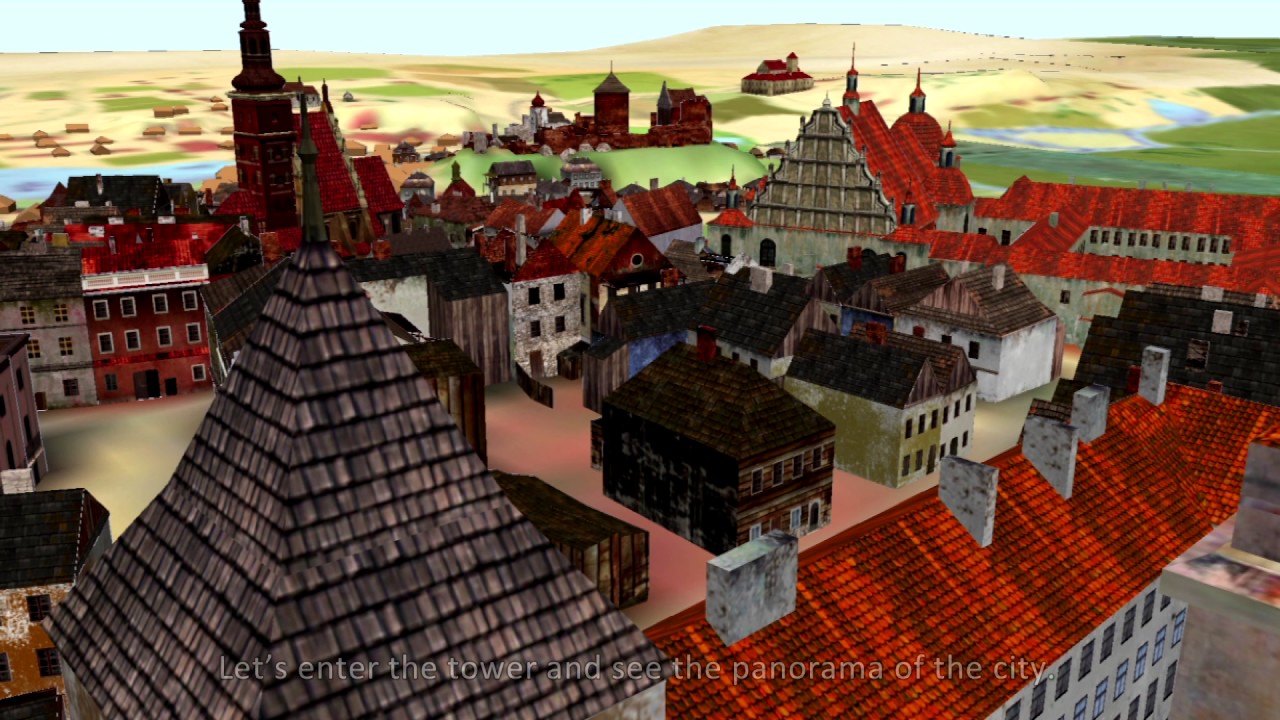 Trudny czas dla Lublina - wirtualna makieta z XVIII wieku