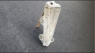 Restoring a Bent Radiator