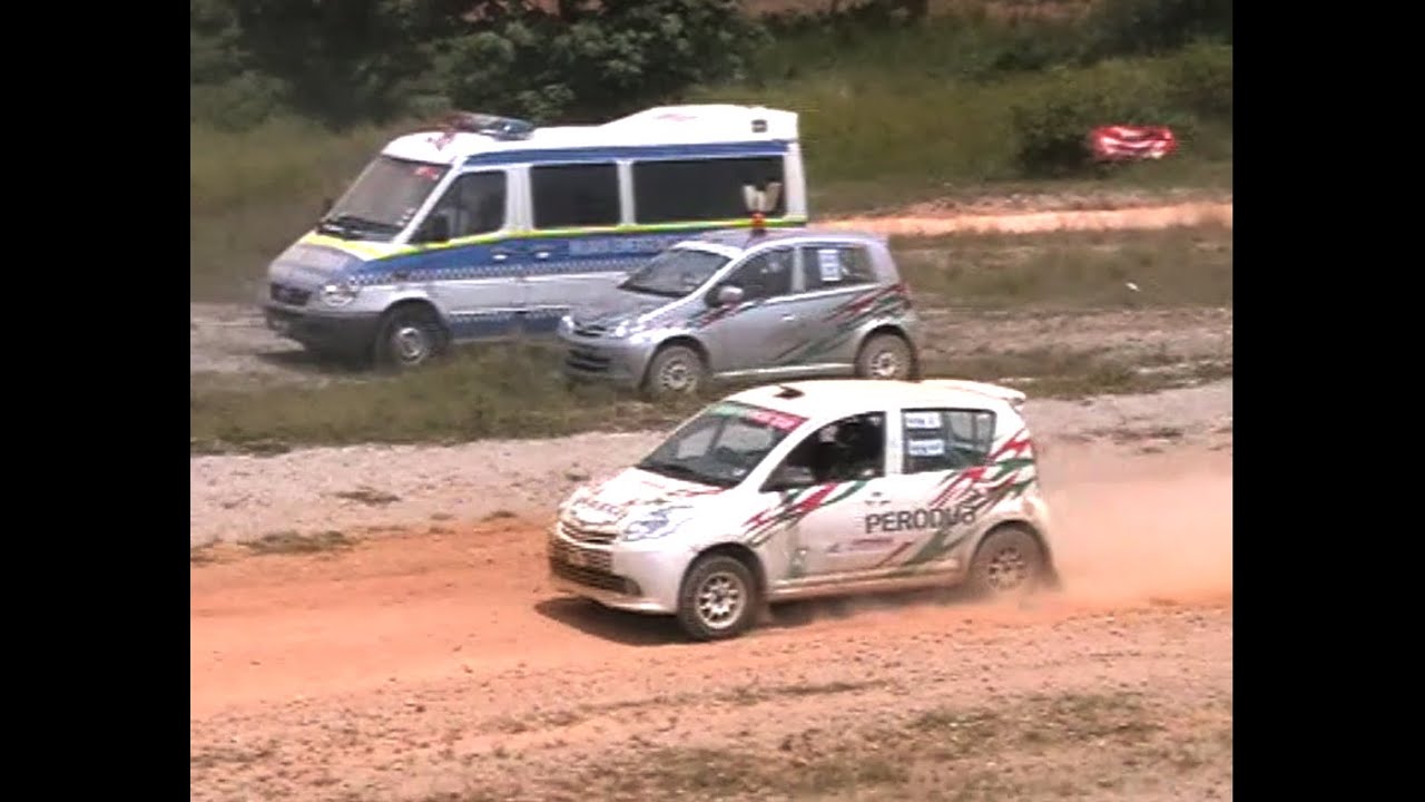 Perodua Myvi at MAM Rally X 2008 - YouTube