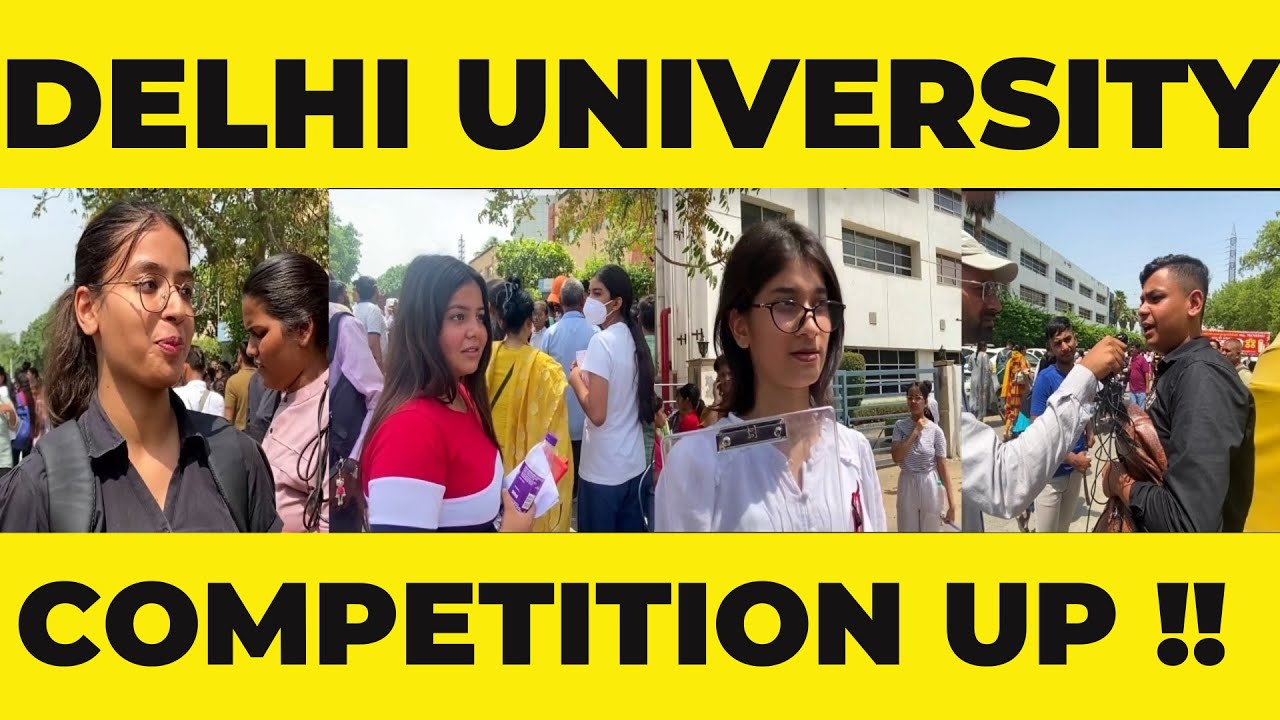 Delhi University Competition Level Up🔥 Sabko  Chahiye DU🔥