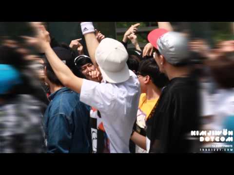[FANCAM] 140518 Show me the Money 3 - 2 (BOBBY & BI focus)