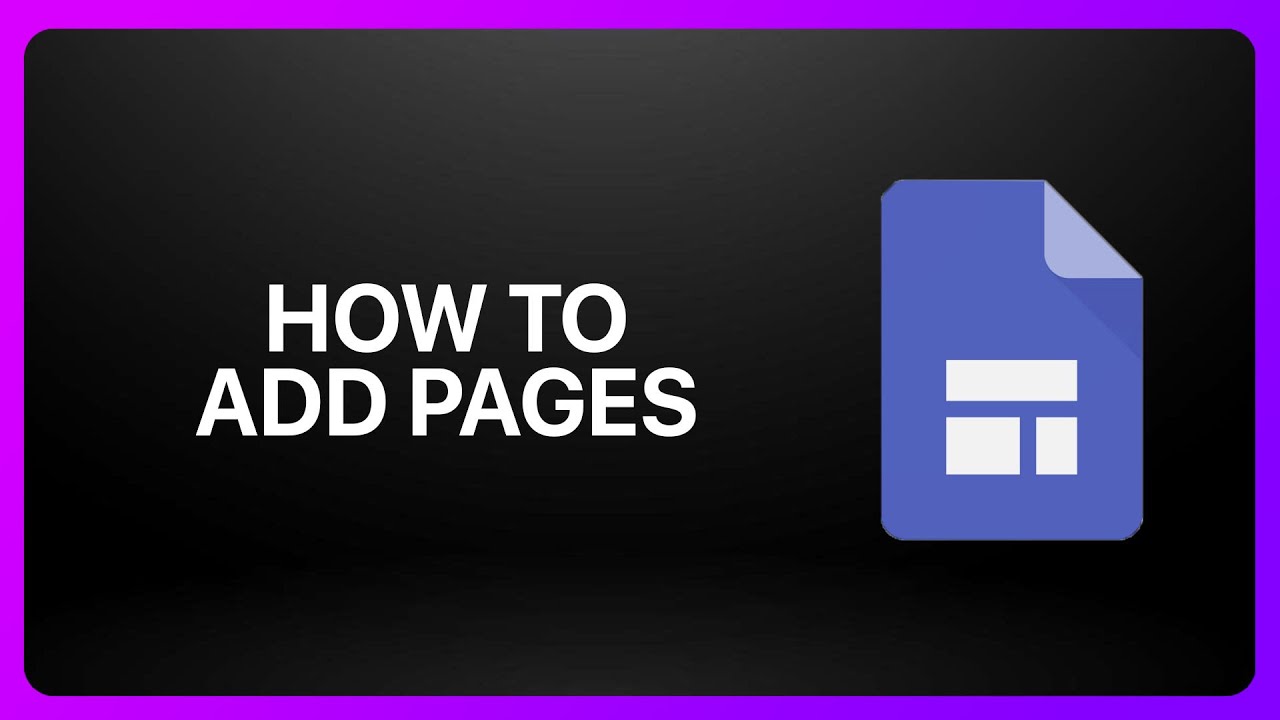 Как добавить страницы в Google Sites 2025! Учебное пособие