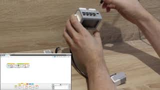 картинка: Датчик касания в LEGO Mindstorms EV3