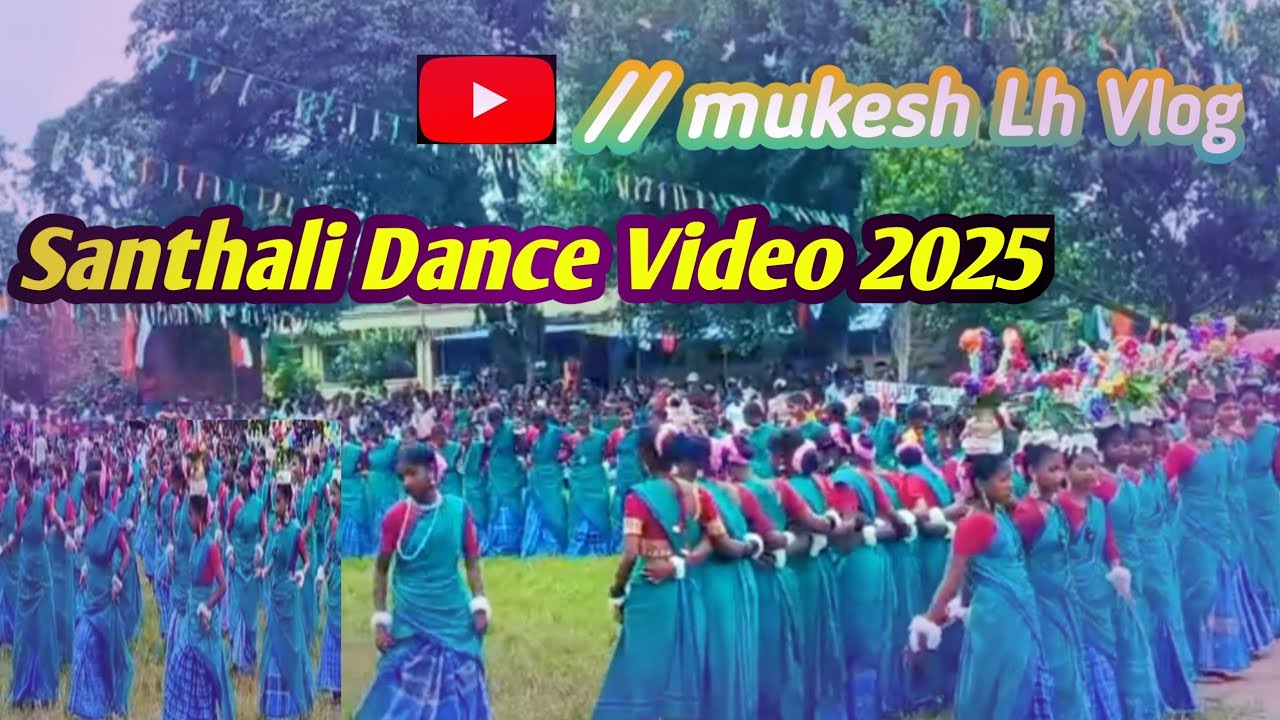 Santhali group Dance Video//