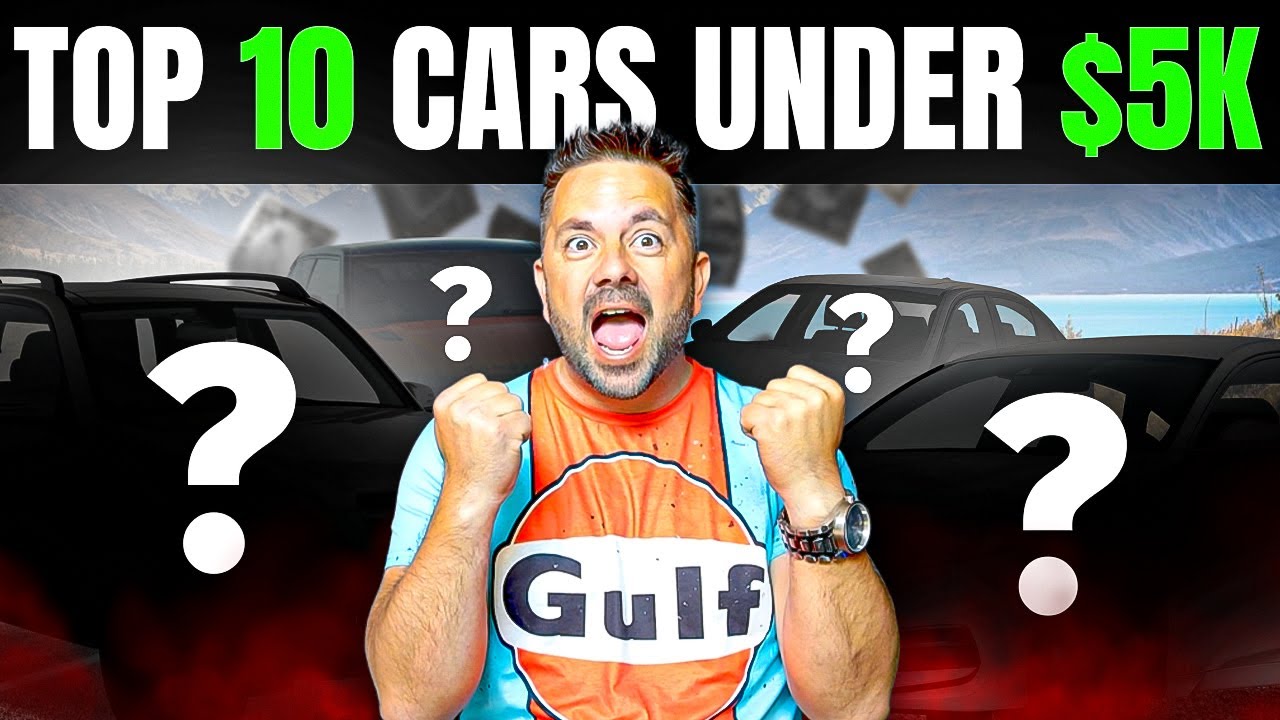 Top 10 Cars Under $5000 - YouTube