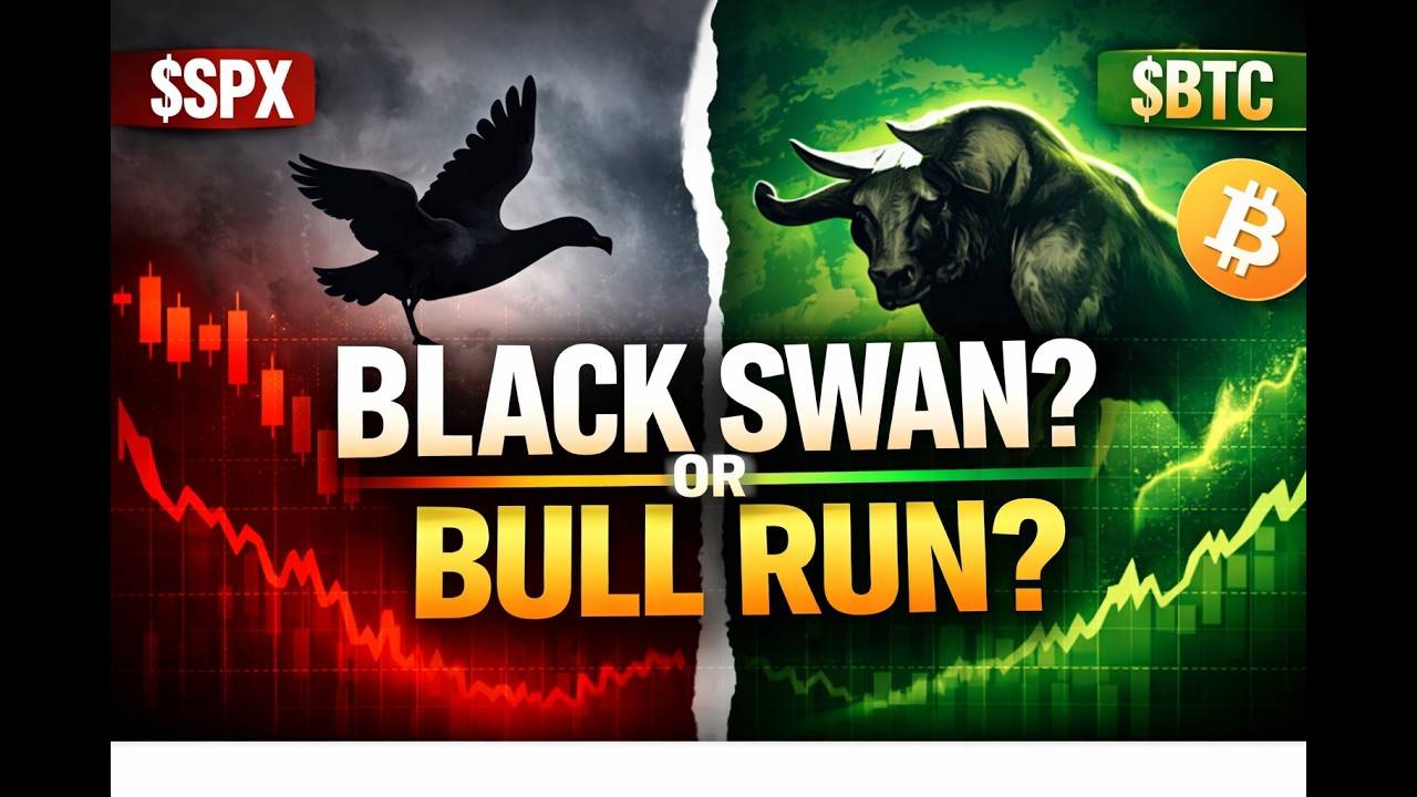 Are We About To BlackSwan? Well Let's Look It Over. (It's A Hair Away.) #spx #btc #trading