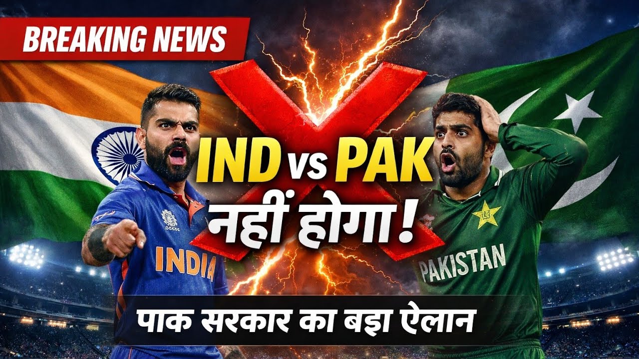IND vs PAK Match Cancel! T20 WC में बड़ा बवाल | Breaking News 