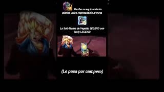 La Sub-Trama de Vegetto LEGEND con Broly LEGEND xd #dragonballlegends #dragonball #parati #memes