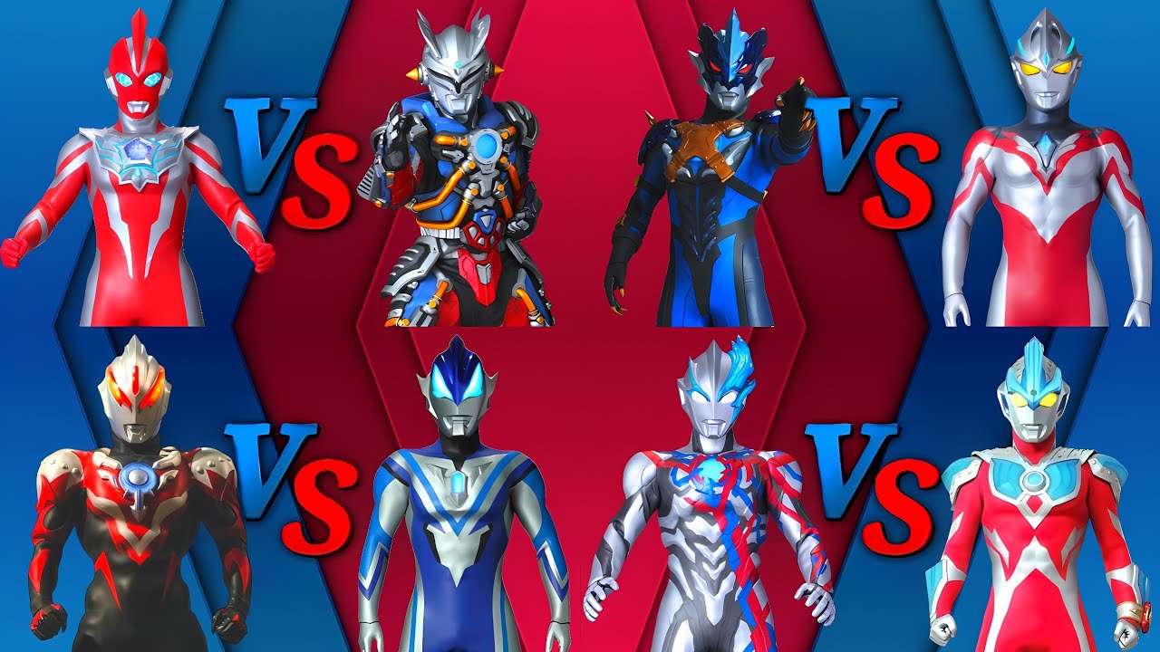 ウルトラマン OMEGA VS ULTROID ZERO, ULTRAMAN TREGEAR VS ARC, ORB THUNDER BREASTER VS GEED ACRO 