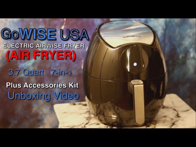 Introducing our new GoWISE USA 7 Quart Steam Air Fryer. With 3
