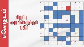 சிறப்பு குறுக்கெழுத்துப் புதிர் | Tamil Crossword Puzzle | Sahothayam screenshot 3