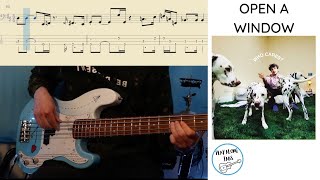 Rex Orange County: OPEN A WINDOW (feat. Tyler, The Creator) - Bass Cover with Bass Tab