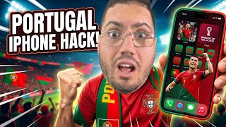 How to Customize iOS 26 to Support Portugal in the World Cup! 🇵🇹⚽️