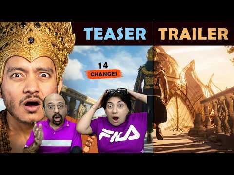 They actually changed so much in Ramayana Teaser vs Trailer😲
