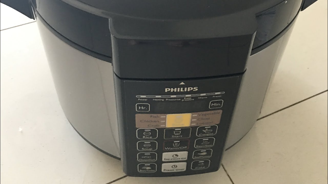 Unboxing Philip pressure cooker HD2136 Nồi áp xuất Philip YouTube