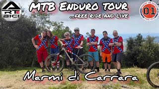 Odissea dei Marmi di Carrara (MS) trail MTB bici Enduro Hardtail #tour #giro #traccia GPX #artebici screenshot 5