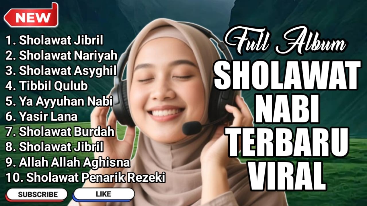 SHOLAWAT JIBRIL PEMBUKA PINTU REZEKI Bismillahirrahmanirrahim SHOLAWAT NABI MERDU TERBARU 2026