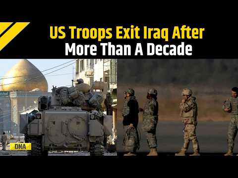 US Troops Exit Iraq After More Than A Decade As Operation Inherent Resolve Ends |US Iran News| Kurds