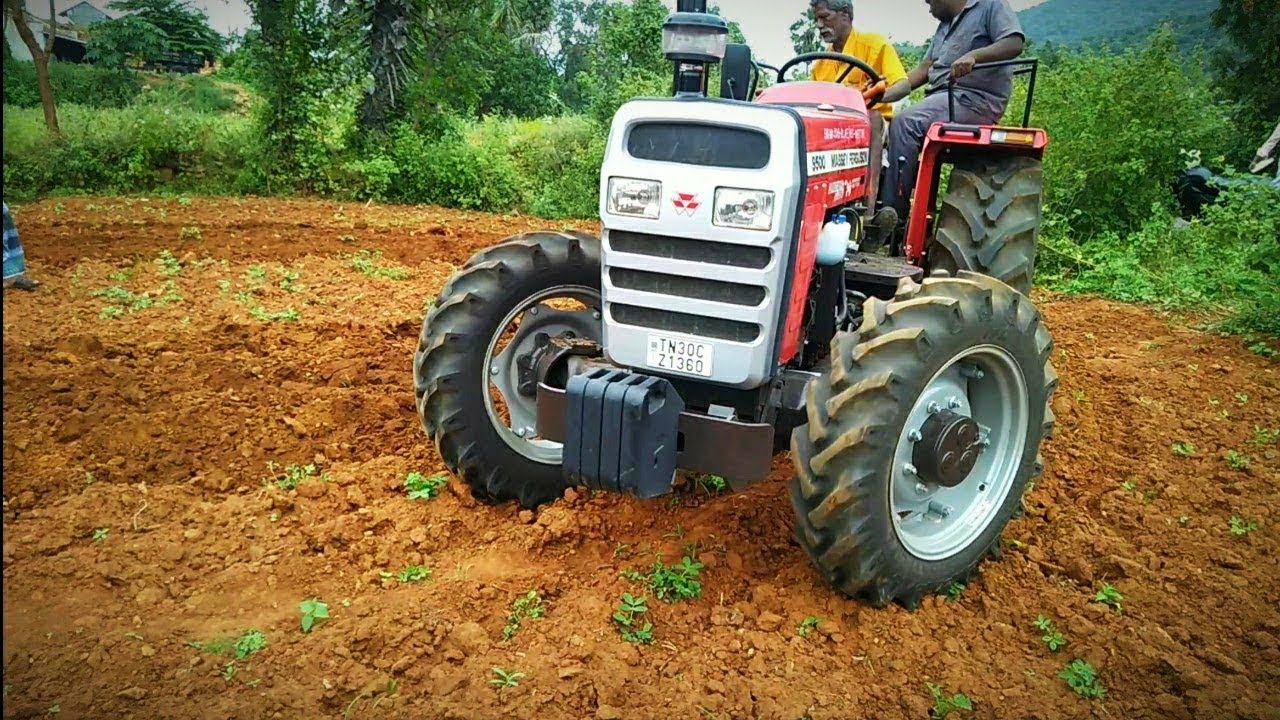 Massey Ferguson 9500 Full depth cultivator drive YouTube