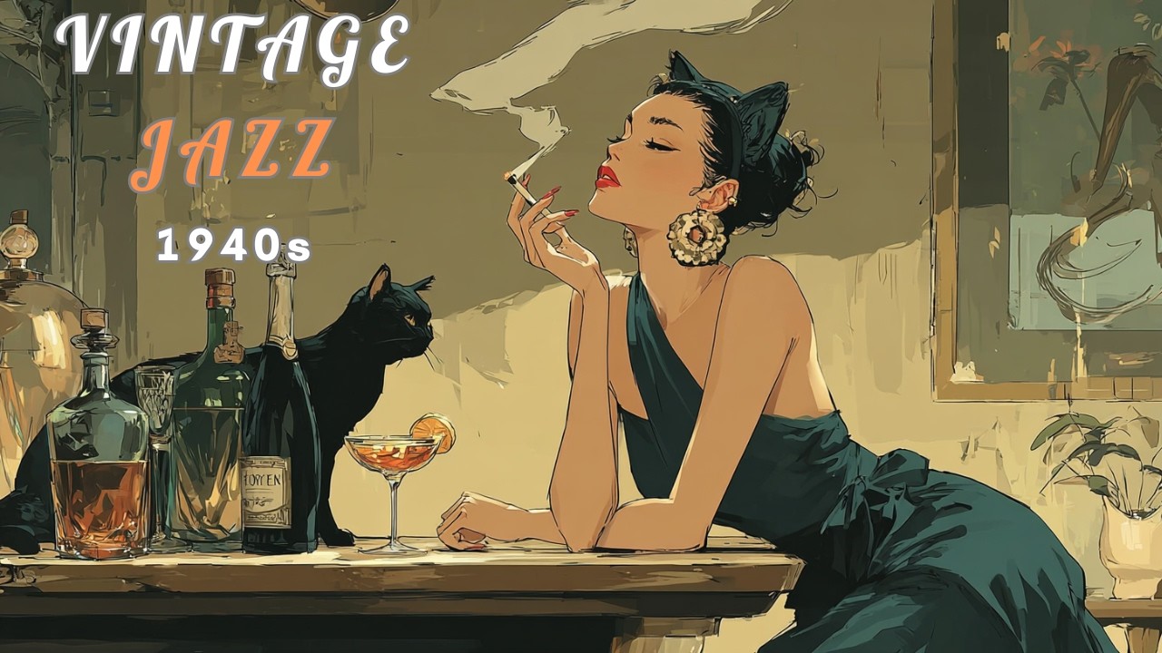 1940's Vintage Jazz Playlist - Monday has its own quiet kind of music. | MEOW JAZZ