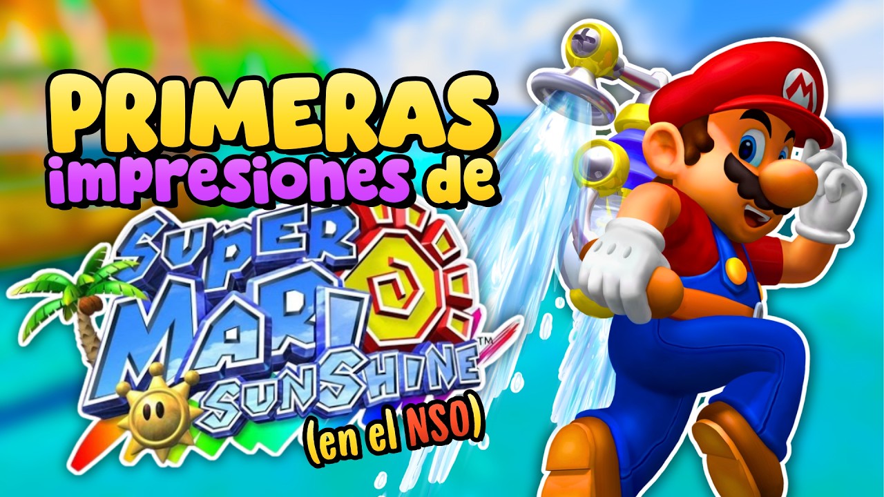¡Mi Mario 3D favorito ha llegado al Online! ⛱️ Primeras impresiones de Super Mario Sunshine (NSO)
