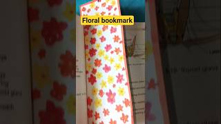 Floral bookmark#youtubeshorts #viralvideo #diy #viral #painting #flowers #acrylicpaint #trending