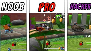 Noob Vs Pro Vs Hacker - Mini Racing screenshot 4
