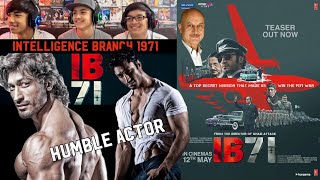 IB 71 | Official Teaser Reaction | Vidyut Jammwal | Sankalp Reddy | Anupam Kher | CinemaBrothers