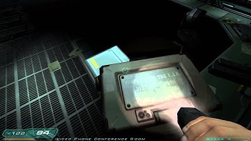 Doom 3 - Part 4 - UAC Administration - Veteran Difficulty [HD]