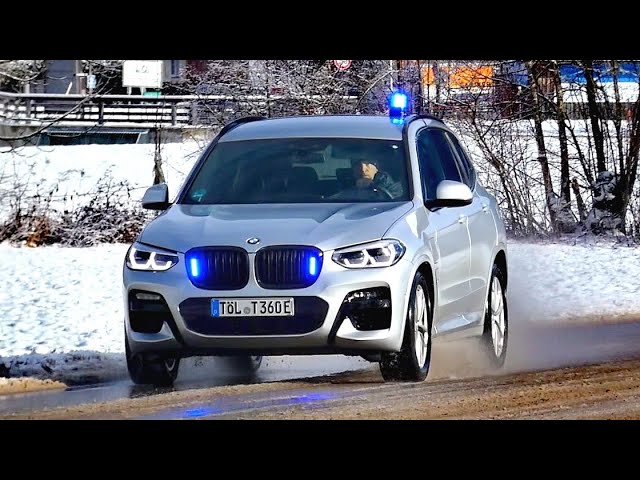 BMW zeigt Autos für Feuerwehr, Polizei und Notarzt