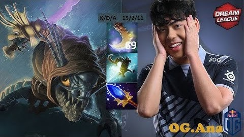 OG.ANA SLARK - POWER SPIKE WITH AGHANIMS - DOTA 2 7.29 Highlights