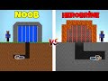 NOOB VS HEROBRİNE (Hapisten Kaçış) - Minecraft