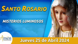 Santo Rosario de Hoy Jueves 25 Abril de 2024 l Amen Comunicaciones l Católica l María