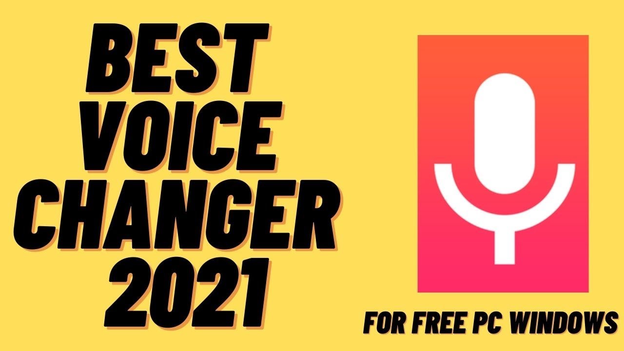 BEST FREE Voice Changer for PC How to Change your Voice2021 YouTube