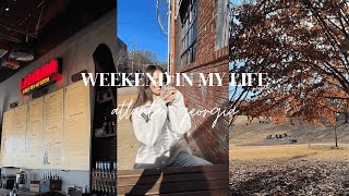 a weekend in my life in atlanta: hit 10k on tiktok, exercise, exploring, beltline, mocktails & more