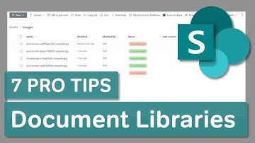 Microsoft SharePoint | Documentbibliotheken - 7 professionele tips