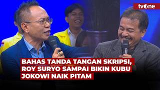 Download lagu Penuh Emosi! Debat Roy Suryo vs Kubu Jokowi soal Tanda Tangan Skripsi | tvOne
