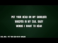 Paul Anka Put Your Head On My Shoulder Lyrics Video