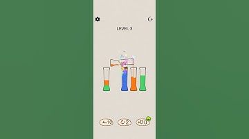 Sortpuz: Water Sort Puzzle Level 3 #india #sort #sortvideo #sortpuz #sortpuzzle