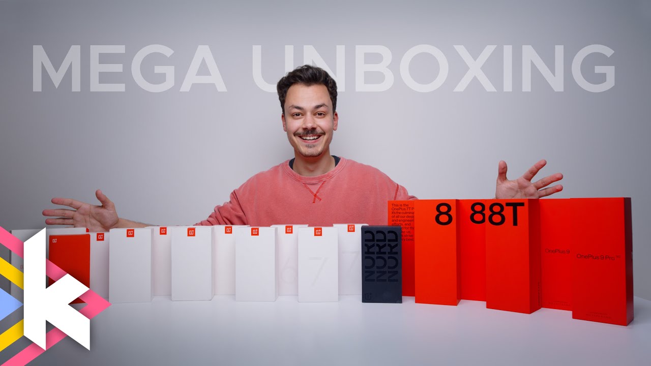 New Ich packe jedes OnePlus Smartphone jemals aus!